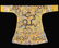 AN IMPERIAL YELLOW BROCADE EMBROIDERED SILK DRAGON ROBE - 2