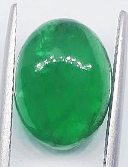 Natural Emerald Cabochon Cut - 6.26 ct (1 of 3)