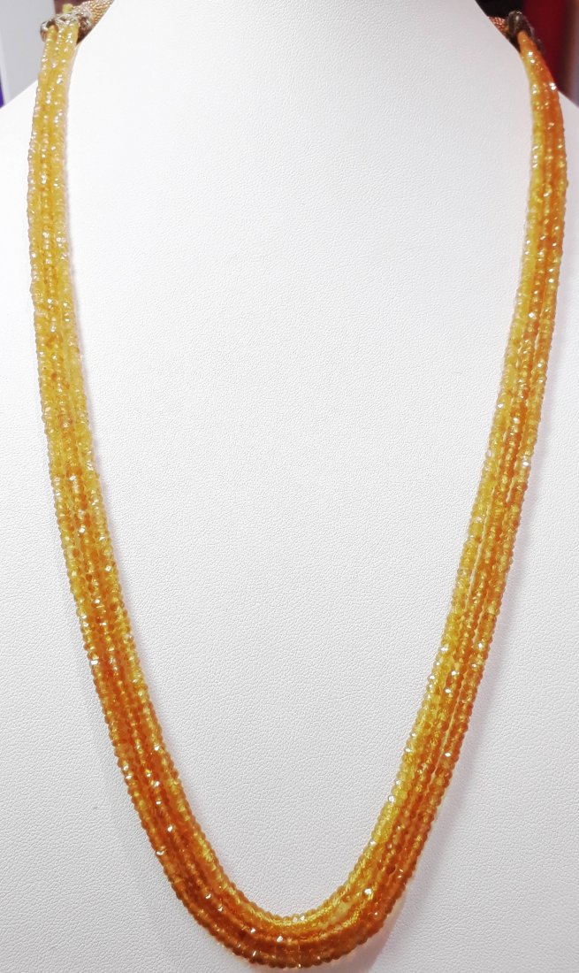 Natural Sapphire Beads Necklace - 159 ct. (1 of 4)