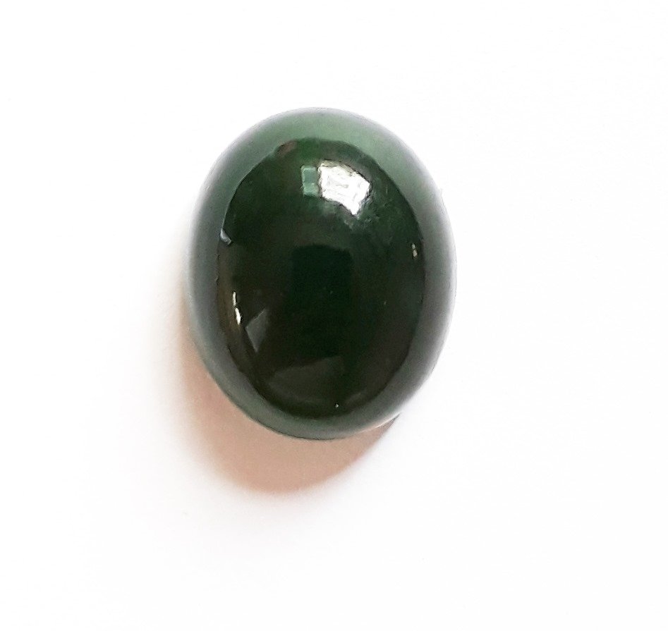 Natural Cabochon Jade Stone - 13.23 ct. (1 of 4)
