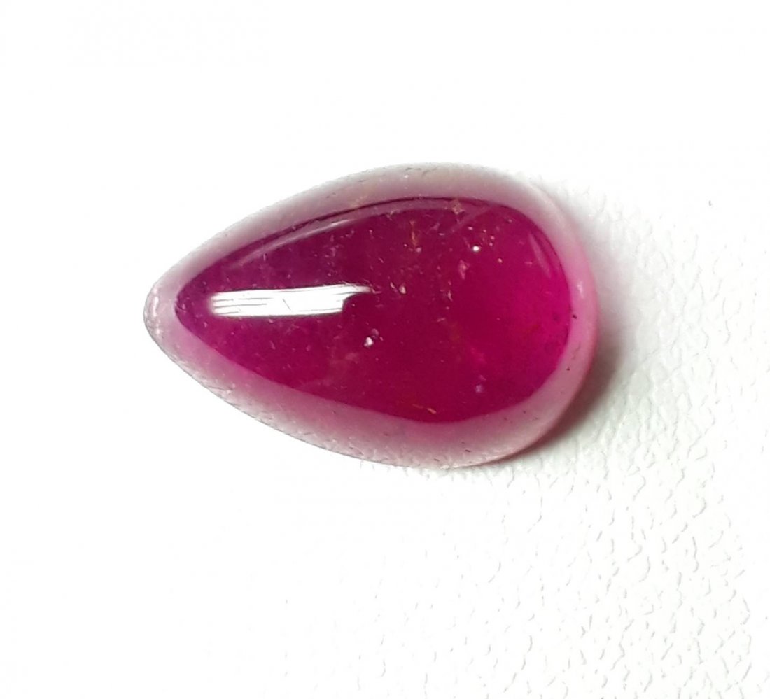 Natural Pink Cabochon Tourmaline - 7.04 ct. (1 of 5)