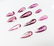 Natural Rubelite Tourmaline - 11 Pieces - 7.34 ct. - 2
