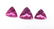 Natural Rubelite Tourmaline - 3 Pieces - 1.77 ct. - 3