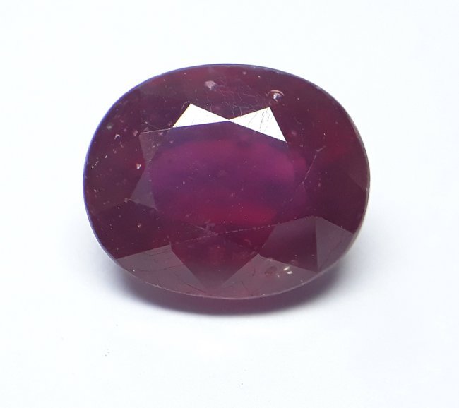 Natural Mozambique Ruby Oval - 5.71 ct. (1 of 4)