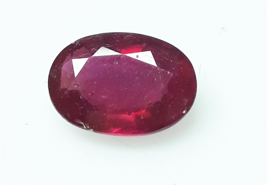 Natural Mozambique Ruby Oval - 3.94 ct. (1 of 5)
