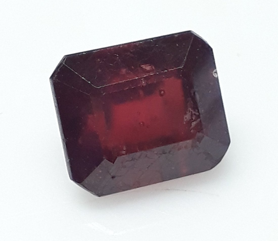 Natural Mozambique Ruby Emerald Cut - 4.93 ct. (1 of 5)