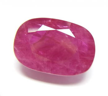 AIG Certified Natural Ruby - 10.79 ct.: Natural Red Ruby - 10.79 ct. ct, Color - Red, Origin - Burma , Shape - Oval Facetted, Dimension - 16.59 x 10.76 x 6.12 (mm), AIG Certificate Number -GEM201905027107