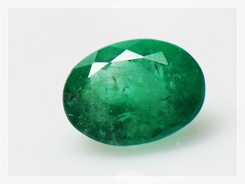Natural Brazillian Emerald - 1.79 ct. Oval (1 of 6)