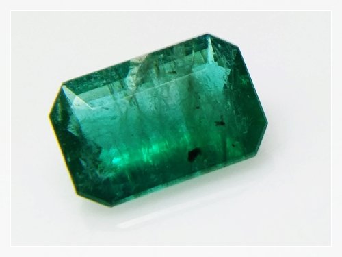 Natural Brazillian Emerald - 1.54 ct. Emerald Cut (1 of 4)
