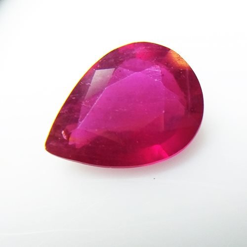 Natural Mozambique Ruby - 4.63 ct. Pear (1 of 5)