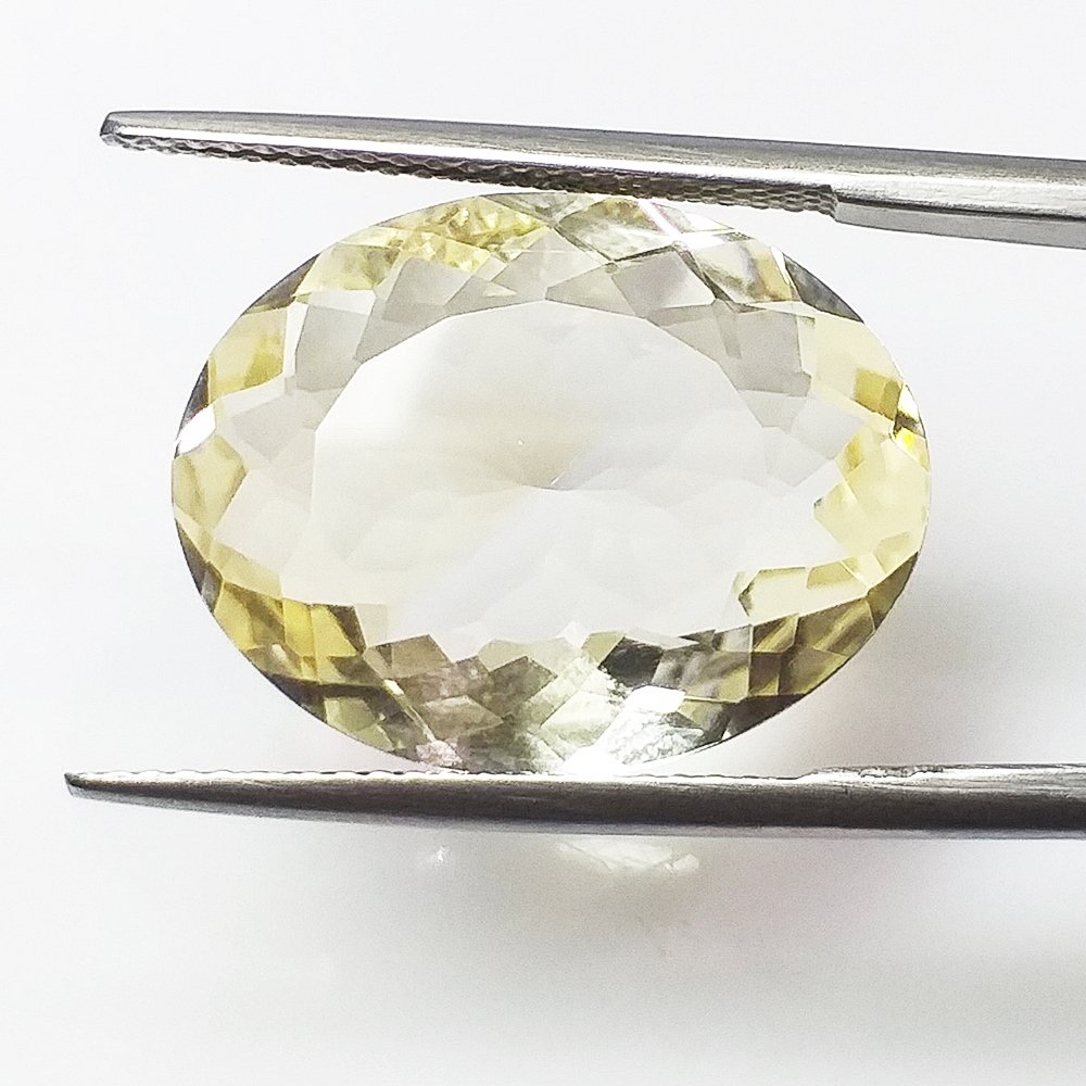 Natural Yellow Citrine - 11.83 ct.   Oval Cut (1 of 5)