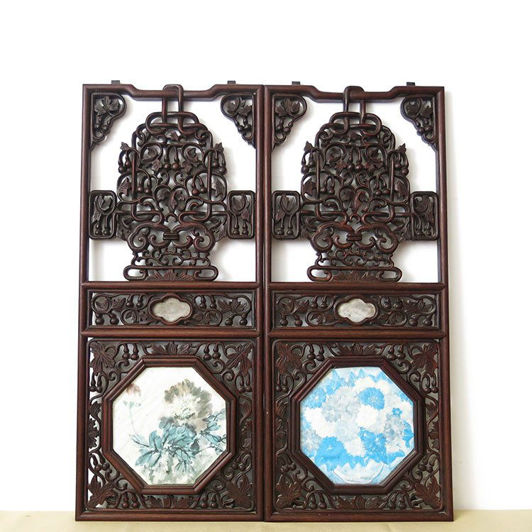 Fine Old Chinese Hardwood Carved Panels (1 of 10)