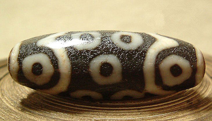 Extremely Rare  Antique Tibet  Celestial Tianzhu Bead (1 of 4)