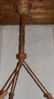 French Alabaster Hanging Light approx. 1900 - 3