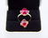 Ring and pendant set with natural cabochon cut rubies - 2