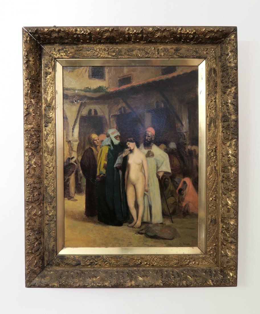 Stunning French Painting  By G. L. Gerome (1 of 6)