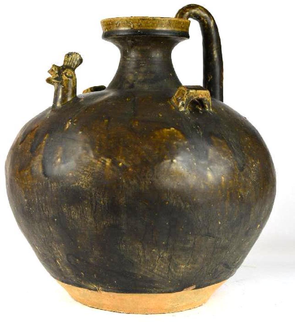 Chinese Pottery Ewer (1 of 9)