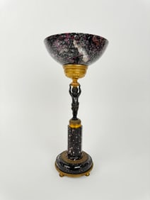 19th Century Russian  Gilt Bronze & Porphyry Decorative Bowl
