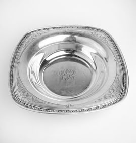 An American Sterling Silver Fruit Bowl