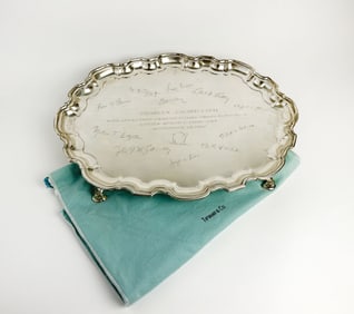 Tiffany & Co Sterling Silver dish with cover