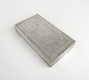 Persian 84 Silver Jewelry Hinged Box