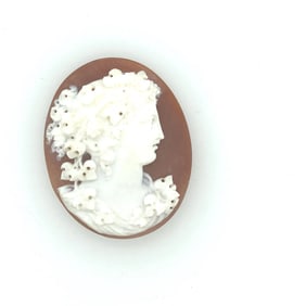 Victorian shell cameo