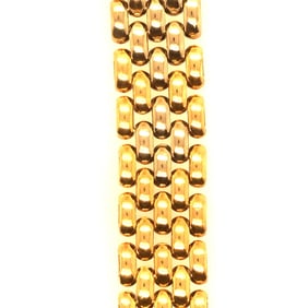 18K y/G bracelet