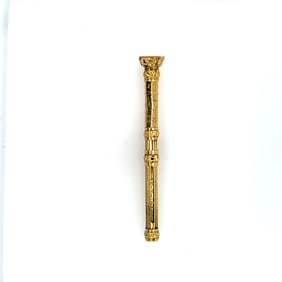 19th Century 18K Yellow Gold Pencil / Wax Seal