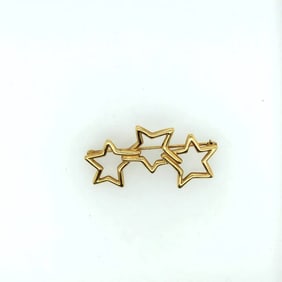 18K yellow gold TIFFANY brooch