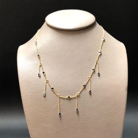 18K Yellow Gold Kynite Necklace