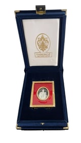 Imperial Faberge Enamel Picture Frame
