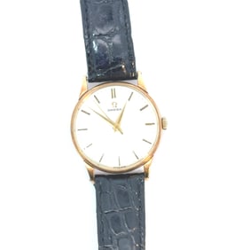 18K Yellow Gold Omega Wrist Watch