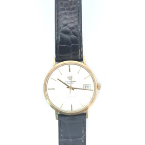 Jules Jurgensen 14k Yellow Gold Mens Watch