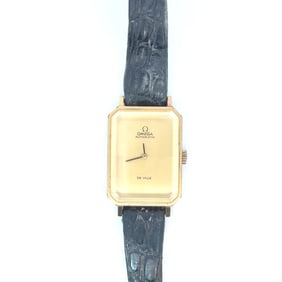 Omega Gold Plated Mens Watch