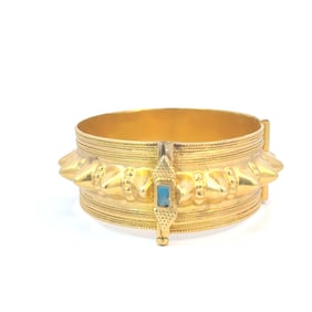 22k Yellow Gold Filigree Work Bracelet