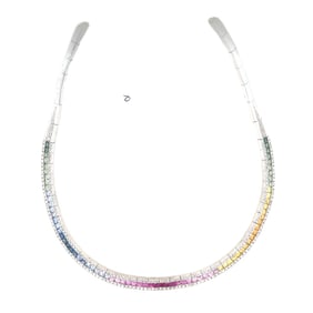 Multicolor choker