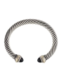 David Yurman Onyx Cable Classics Bracelet
