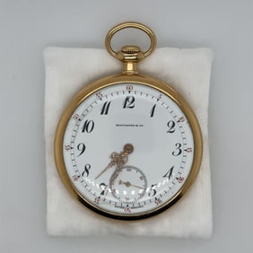 Patek Philippe 18K Yellow Gold Open-Face Pocket Watc