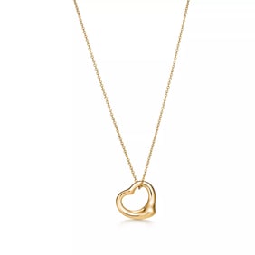 Tiffany & Co. Elsa Peretti Heart Necklace