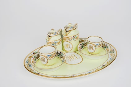 Late 18th Century Royal Vienna Porcelain Tea Set