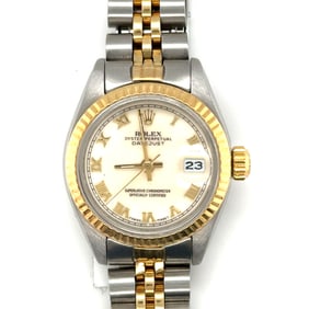 Ladies Two Tune Oyster Perpetual DateJust Rolex