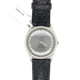 Hamilton 14K White Gold Wrist Watch