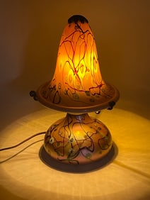 Carl Radke Art Class Mushroom Lamp