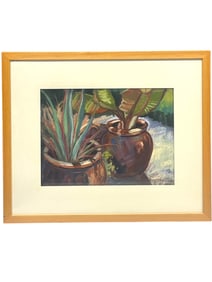 Pastel On Paper Still Life Painting By Robert McTavish