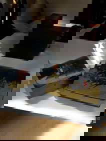 Lot of 2 Russian Imperial Marked Lacquered Hand Painted Boxes