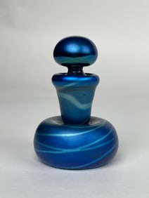 Tiffany Studios Style Favrile  Glass Bottle