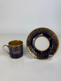 19th Century Royal Vienna Style Cup & Saucer