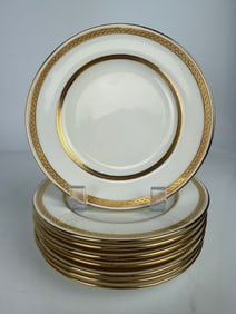 Tiffany & Co. Gilded Serving Plates By Minton