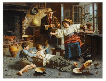 Eugenio Zampighi (Italian, 1859-1944)