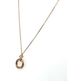 Cartier Trinity 18k Yellow Gold Triple Color Necklace